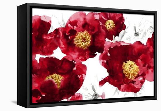 Red Bloom-Vanessa Austin-Framed Stretched Canvas