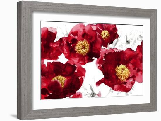 Red Bloom-Vanessa Austin-Framed Art Print