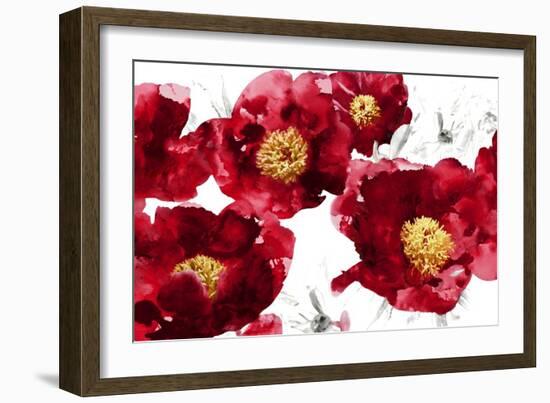 Red Bloom-Vanessa Austin-Framed Art Print