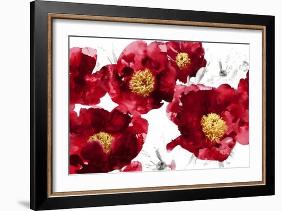 Red Bloom-Vanessa Austin-Framed Art Print