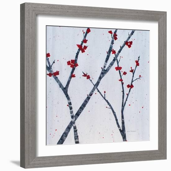 Red Blooms-Herb Dickinson-Framed Photographic Print