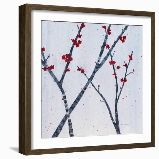 Red Blooms-Herb Dickinson-Framed Photographic Print