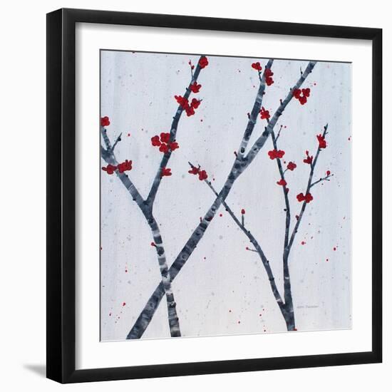 Red Blooms-Herb Dickinson-Framed Photographic Print