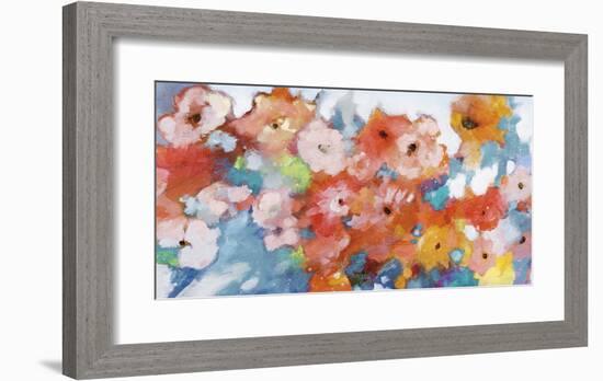 Red Blossoms-Kerri Blackman-Framed Giclee Print