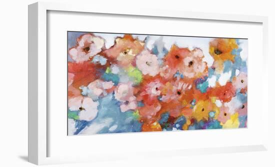 Red Blossoms-Kerri Blackman-Framed Giclee Print
