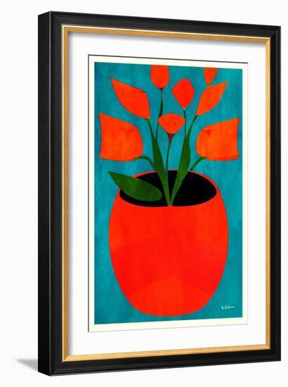 Red Blossoms-Bo Anderson-Framed Giclee Print