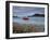 Red Boat in Achill Sound at Low Tide, Achill Island, County Mayo, Connacht, Republic of Ireland-Patrick Dieudonne-Framed Photographic Print