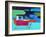 Red Boat-Paul Powis-Framed Giclee Print