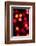 Red Bokeh-Erin Berzel-Framed Photographic Print