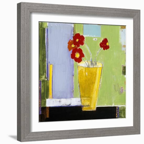 Red Bouquet I-Charlotte Foust-Framed Giclee Print