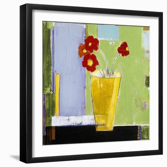 Red Bouquet I-Charlotte Foust-Framed Giclee Print