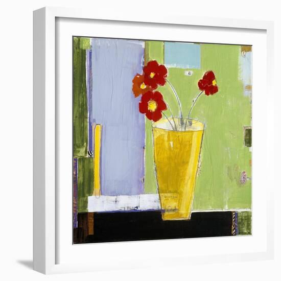 Red Bouquet I-Charlotte Foust-Framed Giclee Print