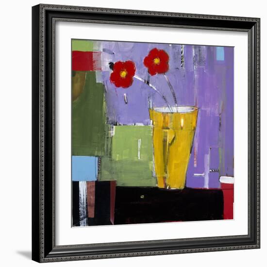 Red Bouquet II-Charlotte Foust-Framed Giclee Print