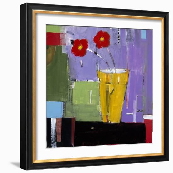 Red Bouquet II-Charlotte Foust-Framed Giclee Print