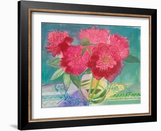 Red Bouquet-Maret Hensick-Framed Art Print