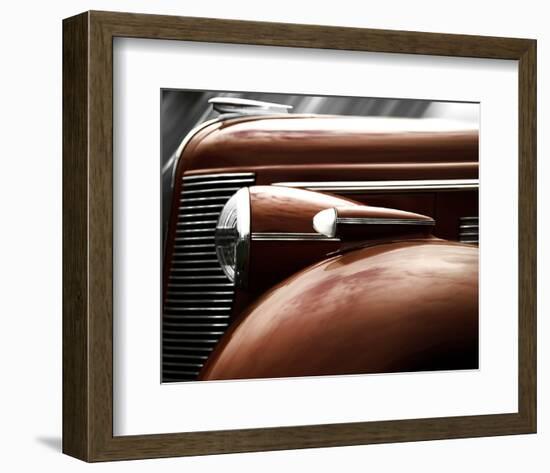 Red Buick-Richard James-Framed Premium Giclee Print