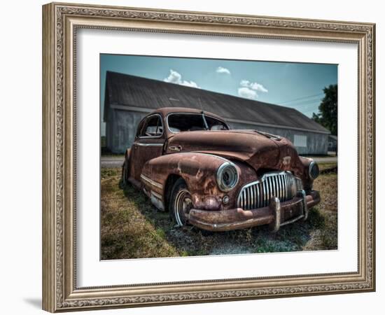 Red Buick-Stephen Arens-Framed Photographic Print