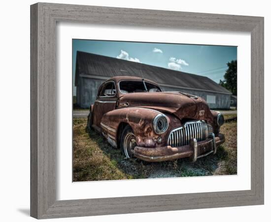 Red Buick-Stephen Arens-Framed Photographic Print