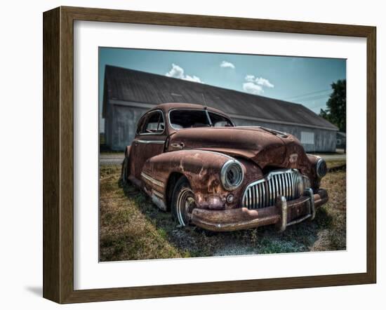 Red Buick-Stephen Arens-Framed Photographic Print