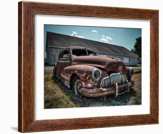 Red Buick-Stephen Arens-Framed Photographic Print