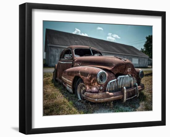 Red Buick-Stephen Arens-Framed Photographic Print