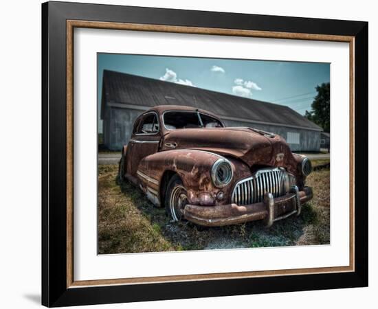 Red Buick-Stephen Arens-Framed Photographic Print