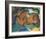 Red bull-Franz Marc-Framed Giclee Print