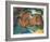 Red bull-Franz Marc-Framed Giclee Print