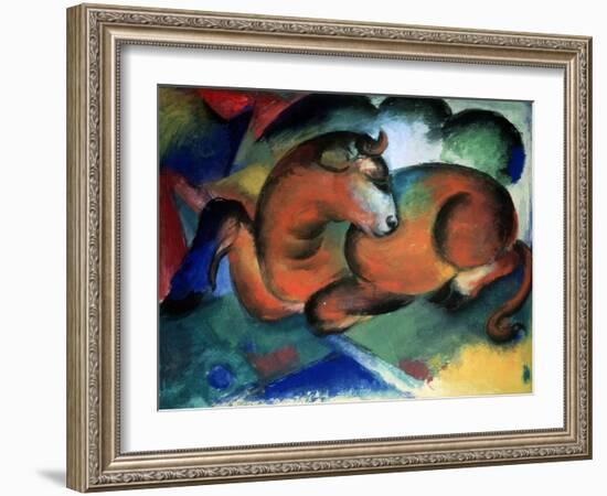 Red Bullock, 1912-1913-Franz Marc-Framed Giclee Print