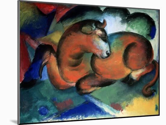 Red Bullock, 1912-1913-Franz Marc-Mounted Giclee Print