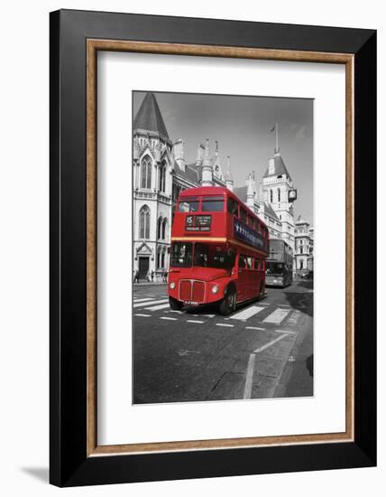 Red Bus London-Chris Bliss-Framed Art Print