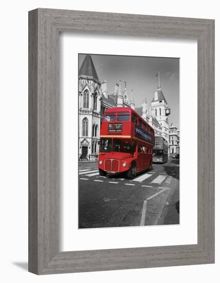 Red Bus London-Chris Bliss-Framed Art Print