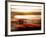 Red Bus-Felipe Rodriguez-Framed Photographic Print