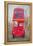 Red Bus-Antonia Myatt-Framed Premier Image Canvas