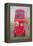 Red Bus-Antonia Myatt-Framed Premier Image Canvas