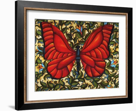 Red Butterfly-Holly Carr-Framed Giclee Print