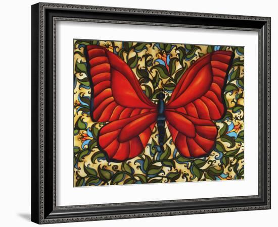 Red Butterfly-Holly Carr-Framed Giclee Print