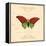 Red Butterfly-Artique Studio-Framed Stretched Canvas