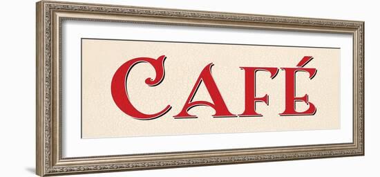 Red Cafe-N. Harbick-Framed Photographic Print