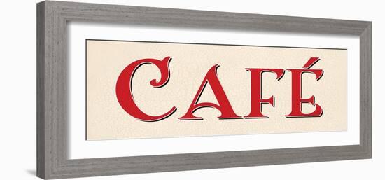 Red Cafe-N. Harbick-Framed Photographic Print