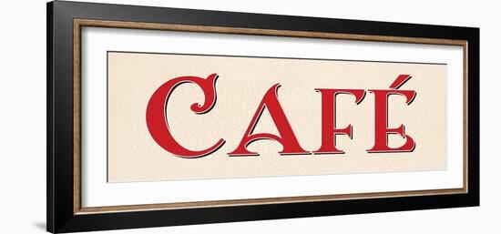 Red Cafe-N. Harbick-Framed Photographic Print