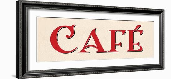 Red Cafe-N. Harbick-Framed Photographic Print