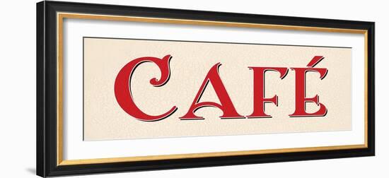 Red Cafe-N. Harbick-Framed Photographic Print