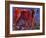 Red Calf, Cazalla De La Sierra, 1999 (Oil on Canvas)-Mark Adlington-Framed Giclee Print