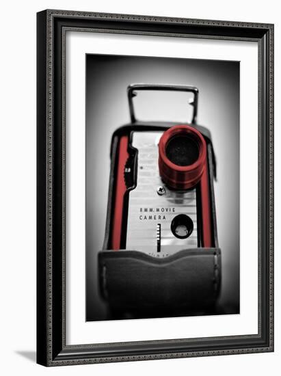 Red Camera-Gail Peck-Framed Art Print