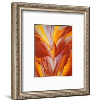 Red Canna-Georgia O'Keeffe-Framed Art Print