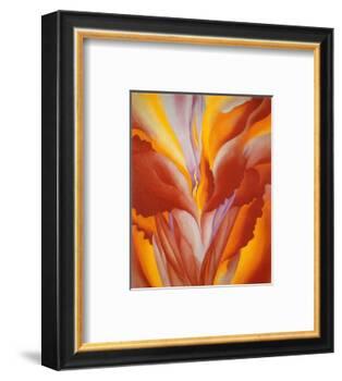 Red Canna-Georgia O'Keeffe-Framed Art Print