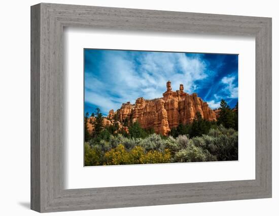 Red Canyon-Tim Oldford-Framed Photographic Print