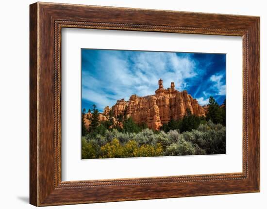 Red Canyon-Tim Oldford-Framed Photographic Print