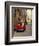 Red Car Parked in Narrow Street, Siena, Tuscany, Italy-Ruth Tomlinson-Framed Photographic Print